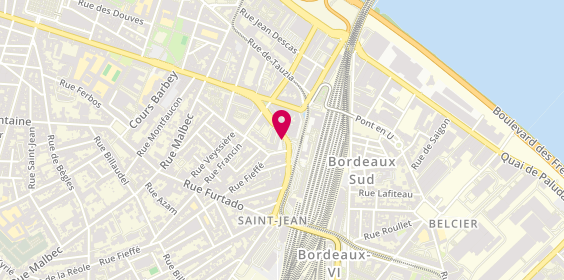 Plan de Sixt Car Hire, Rue des Terres de Bordé, 33000 Bordeaux