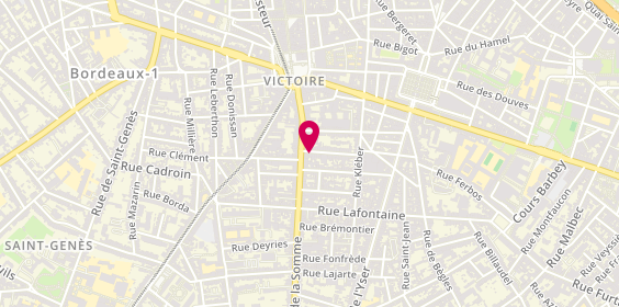 Plan de Cab Bordeaux, 3 Rue Monadey, 33000 Bordeaux