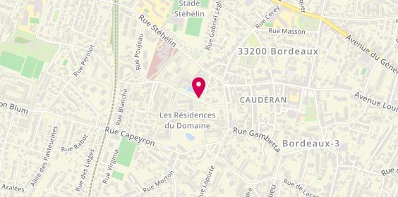 Plan de Desmoulin Philippe, 29 Rue Poujeau, 33000 Bordeaux