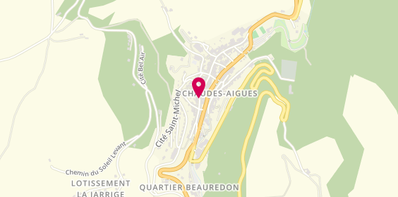 Plan de Chaudes Aigues Ambulances, Le Bourg, 15110 Chaudes-Aigues