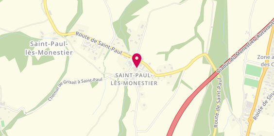 Plan de Allo Steph', Le Village, 38650 Saint-Paul-lès-Monestier