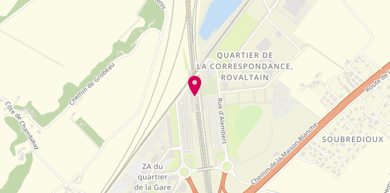 Plan de Sixt Car Hire, Gare Valence Tgv - P 1 Alpes, 26000 Valence