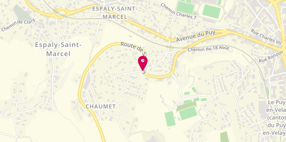 Plan de Taxi Espaly, Route Saugues, 43000 Espaly-Saint-Marcel