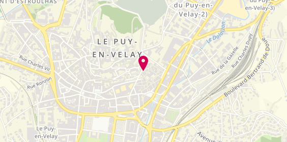 Plan de Hep'taxi, 2 Rue St Antoine, 43000 Le Puy-en-Velay