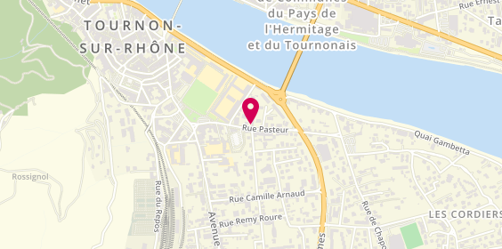 Plan de Taxi ACM, 9 Rue Pasteur, 07300 Tournon-sur-Rhône