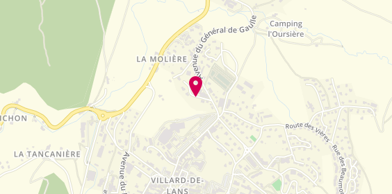 Plan de Les Taxis du Vercors, Impasse la Conterie, 38250 Villard-de-Lans