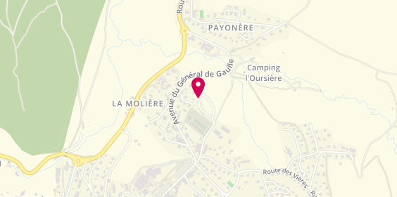 Plan de Taxi Altitude, 171 Chemin des Eglantines, 38250 Villard-de-Lans