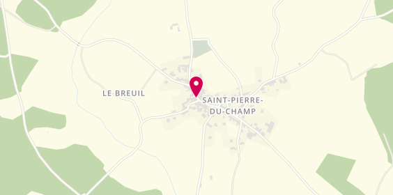 Plan de Taxi Christophe Brignon, Le Bourg, 43800 Saint-Vincent