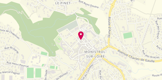 Plan de Ambulances SJ2M, 12 Place Néron, 43120 Monistrol-sur-Loire