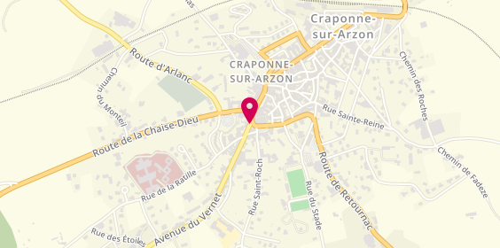 Plan de Ambulances de l'Arzon, Zone Artisanale Vernet, 43500 Craponne-sur-Arzon