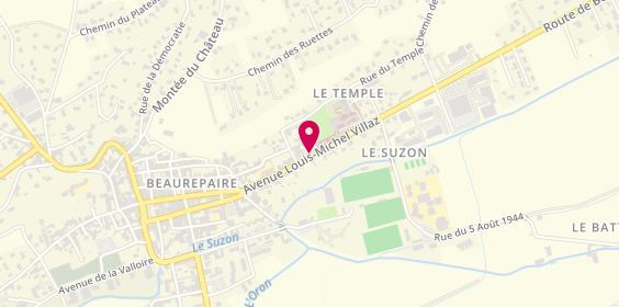 Plan de Ambulances Beaurepairoises, Avenue Louis Michel Villaz, 38270 Beaurepaire