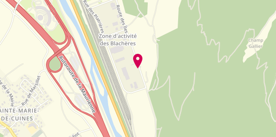 Plan de Gonthier Denis, Zone Artisanale Les Blachères, 73130 Saint-Avre