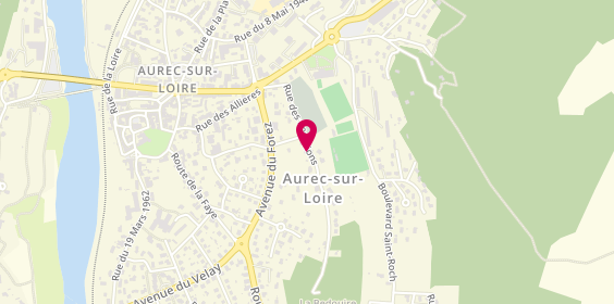 Plan de Blanchon taxi, Rue Rogations, 43110 Aurec-sur-Loire
