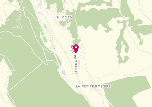 Plan de Meri Taxis, Route Chaudanne, 73550 Les Allues