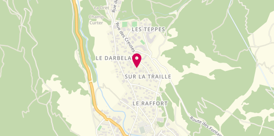 Plan de Alp pralo taxi, Chemin Oiseaux, 73710 Pralognan-la-Vanoise