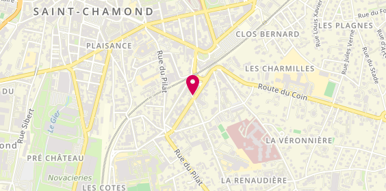 Plan de Taxi Privat, 5 Boulevard Ennemond Richard, 42400 Saint-Chamond