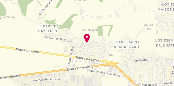 Plan de Taxis Brunet, 646 Chemin Bas, 38440 Saint-Jean-de-Bournay