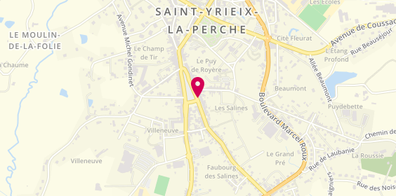 Plan de Ambulances Taxis 24-87, 43 Place Nation, 87500 Saint-Yrieix-la-Perche