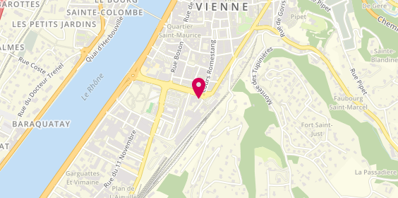 Plan de Taxis de la Place, 4 Place Pierre Semard, 38200 Vienne