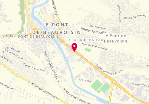 Plan de Taxi Latard, 31 Rue Porte de la Ville, 73330 Le Pont-de-Beauvoisin