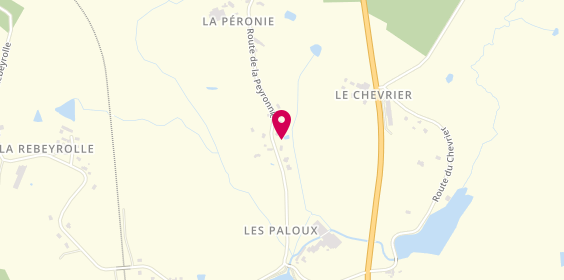Plan de Taxi Cyrille Lamargot, Le Chevrier, 87500 Saint-Yrieix-la-Perche
