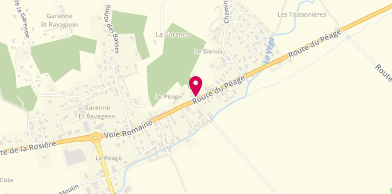 Plan de Taxi Ludo, 753 Route du Péage, 38780 Oytier-Saint-Oblas
