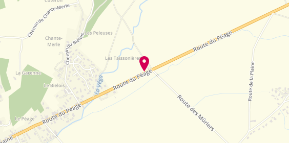 Plan de 2f Taxis, 928 Route du Péage, 38780 Oytier-Saint-Oblas