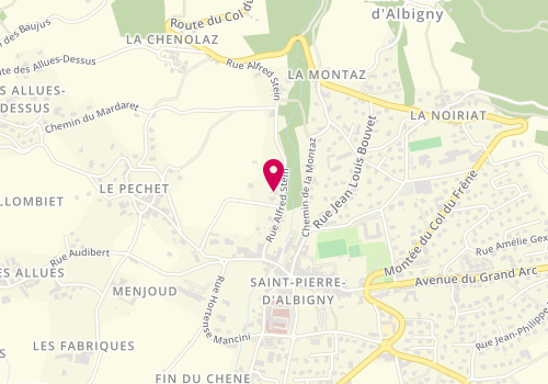 Plan de Taxi du Parc, 637 Rue Alfred Stein, 73250 Saint-Pierre-d'Albigny