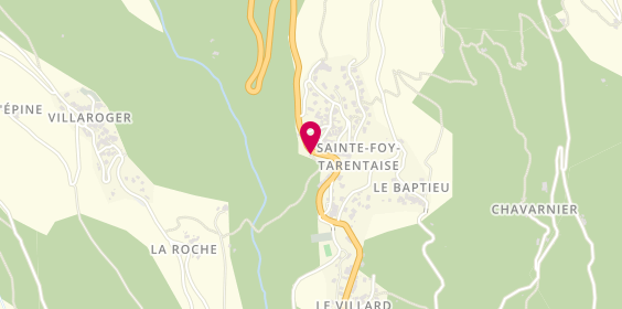 Plan de Ajl Taxi, Le Rond Point des Pistes, 73640 Sainte-Foy-Tarentaise