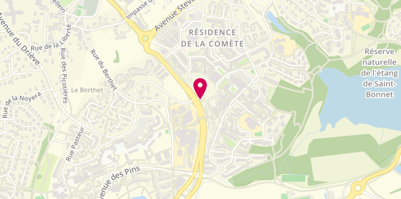 Plan de Ramlall Sonel, Taxi de St Quentin Fallavier 7 Impasse Lachaux, 38090 Villefontaine