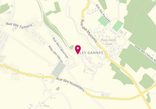 Plan de Les Bruyères, Les Gannes, 63750 Messeix