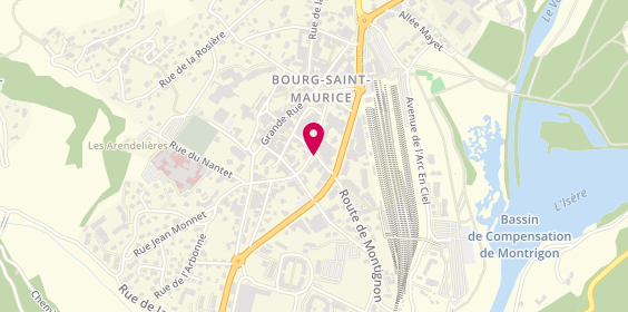 Plan de Aigle Taxi, 151 Route Montrigon le Centenaire, 73700 Bourg-Saint-Maurice
