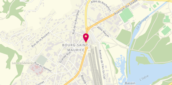 Plan de Taxis, Place Gare, 73700 Bourg-Saint-Maurice