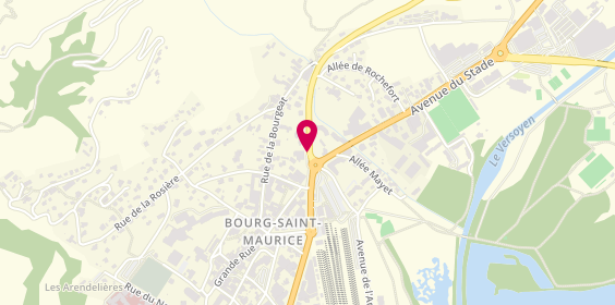 Plan de Ayet Guillaume, 11 Avenue Antoine Borrel, 73700 Bourg-Saint-Maurice