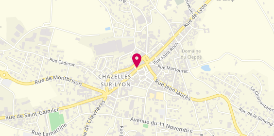 Plan de Ambulances Martin, 24 Rue Alexandre Séon, 42140 Chazelles-sur-Lyon