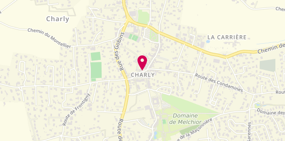 Plan de Taxi Charly, 153 Domaine Bois St Paul, 69390 Charly