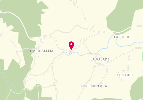 Plan de Taxi Colis Chabrol, Le Graveyroux, 63520 Saint-Dier-d'Auvergne