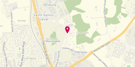 Plan de Petit Jean-Paul, 32 Chemin de Sacuny, 69530 Brignais
