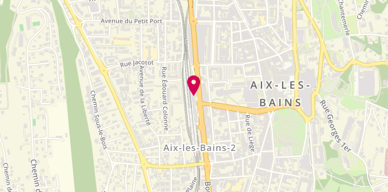 Plan de Taxis Gare, Place Gare, 73100 Aix-les-Bains