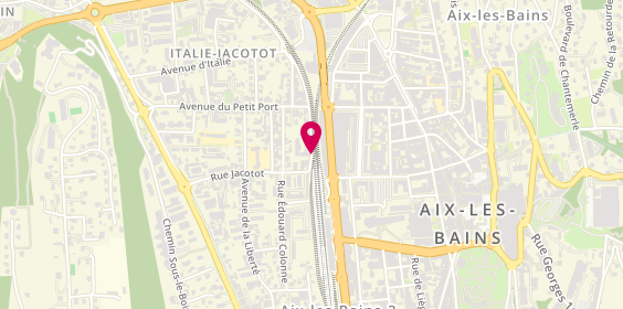Plan de Alpha Taxis, 14 Rue Jacotot, 73100 Aix-les-Bains