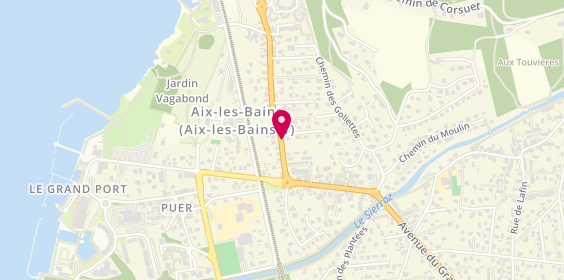 Plan de Colin Jacques, 11 Route St Innocent, 73100 Aix-les-Bains