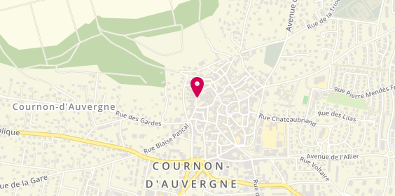 Plan de Barbas Taxi, Taxi de Beaumont 13 Impasse Troënes, 63800 Cournon-d'Auvergne