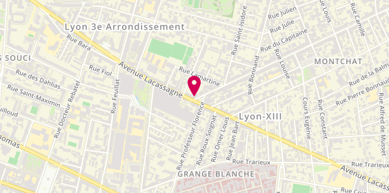 Plan de Laurent Marchal, 3 Cours du Docteur Long, 69003 Lyon