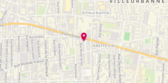 Plan de Taxi Villeurbannais, 15 Rue Dumont d'Urville, 69004 Lyon