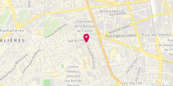 Plan de Gory Marie Laure, Bât E 20 Avenue Jean Jaurès, 63400 Chamalières