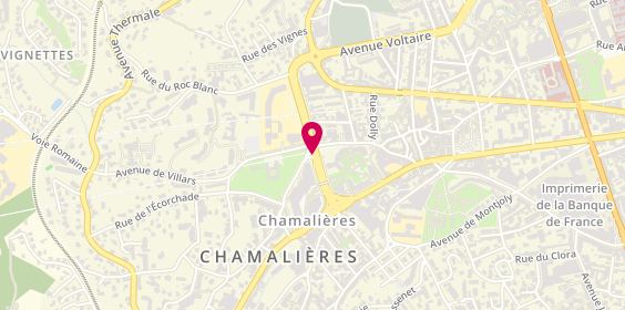 Plan de AD Taxi, Taxi de Royat 11 Avenue Fontmaure, 63400 Chamalières