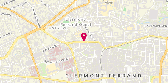 Plan de Taxi 63, 40 Rue Fontgiève, 63000 Clermont-Ferrand