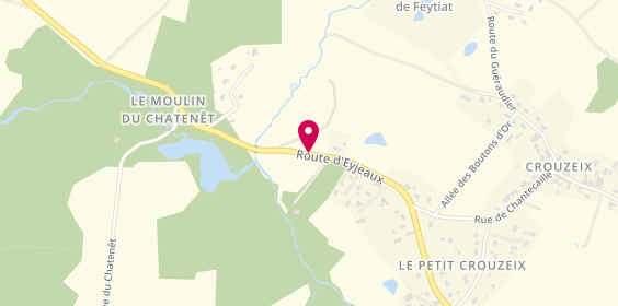 Plan de Taxi LCB, Petit Crouzeix Route Eyjeaux, 87220 Feytiat