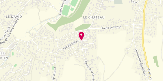 Plan de Atdi, Taxi de Fontaines Sur Saône 10 Route Combe, 69270 Cailloux-sur-Fontaines