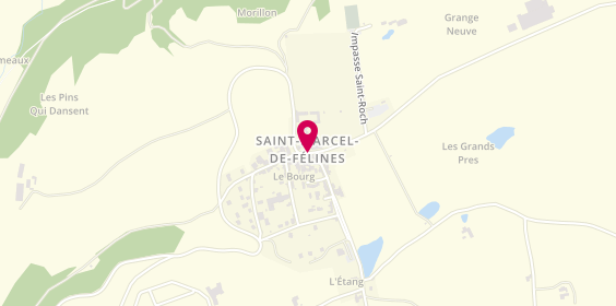 Plan de Taxi Val', Le Bourg, 42122 Saint-Marcel-de-Félines